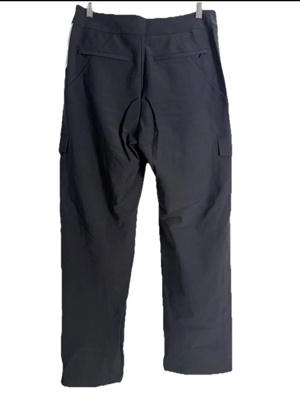 NWT ATHLETA Stellar Cargo Pant Black Stretch Work Travel Pants SZ 8 #511139 - Picture 13 of 13
